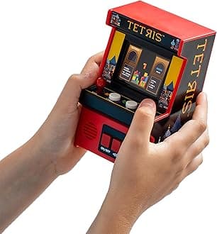 Mini Tetris Arcade Game Machine, Retro Classic Arcade Electronic Toy with New...