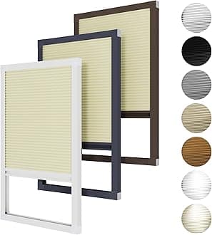 Hoeflife Cellular Shades Cordless Blackout, Skylight Blinds for Windows Roof Window Shades for Home, Room Darkening Honeycomb Blinds for Doors - Custom Cut to Size(Blackout, Beige)