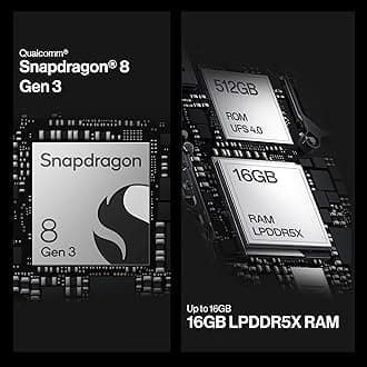 OnePlus 12 Unlocked Android Phone — Snapdragon 8 Gen 3 Phone w/ 16GB RAM, Hasselblad Camera, Dual SIM, 2K 120Hz ProXDR Display, 5400mAh Battery, SUPERVOOC Charging, OxygenOS (512GB, Silky Black)