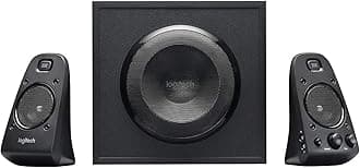 Logitech Z623 400 Watt Home Speaker System, 2.1 Speaker System - Black