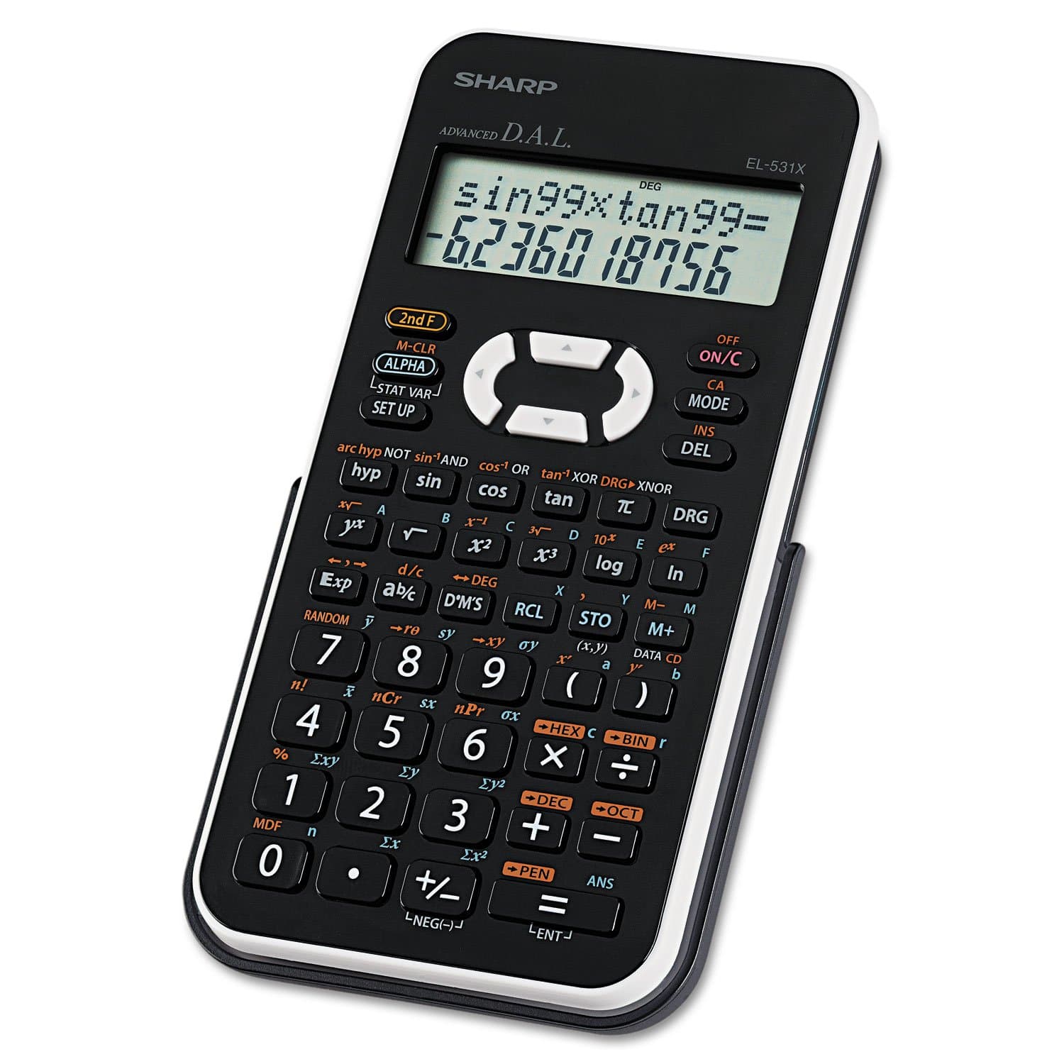 Sharp EL531WH Scientific Calculator - White