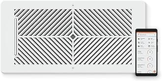 Flair Smart Vent 6x12 (White), AC Vent Cover for Floors, Walls and Ceilings.