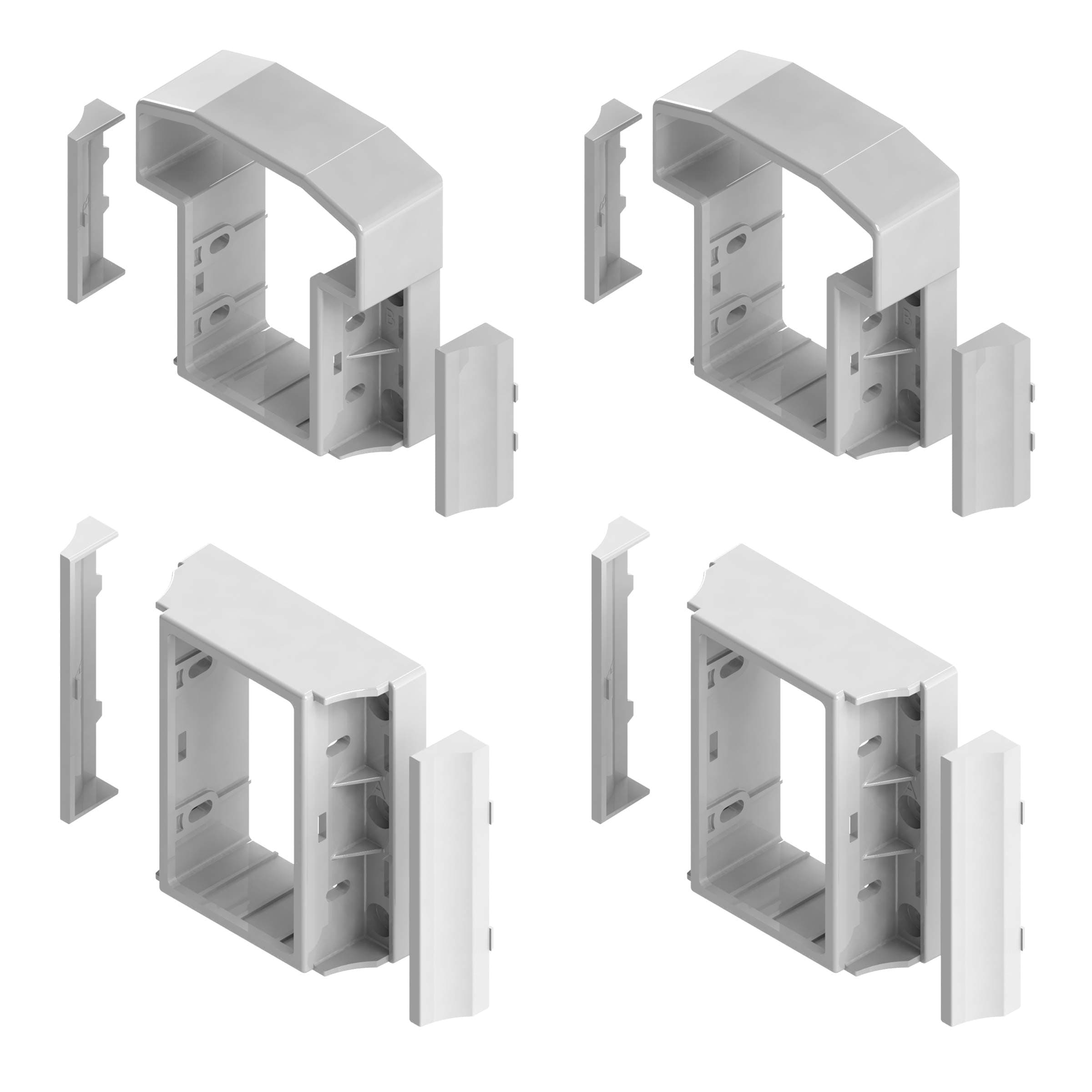 T-Top Level Brackets (2 top and 2 Bottom) (Level Brackets)