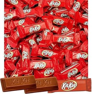 KitKat Miniatures Chocolate Candy - Bite-Sized Milk Chocolate Wafers - Individually Wrapped - Bulk Pack - 4 Pound (Pack of 1)