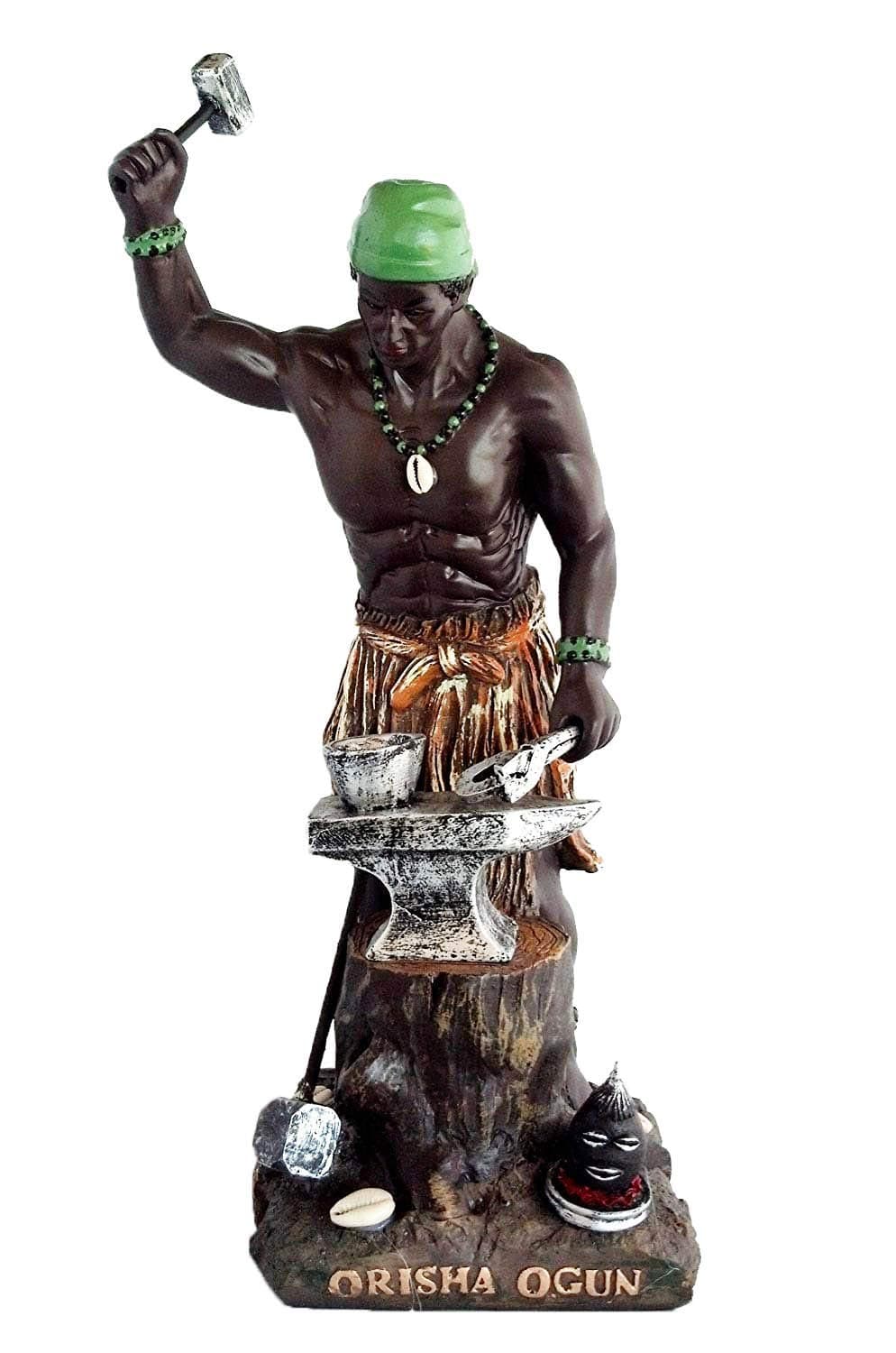 Orisha Statue Ogun 14" Tall