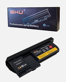 GHU 63Wh Upgraded Power 0A36317 67+ Battery Compatible with Lenovo ThinkPad x220t, x230t X220 Tablet Fast Charge, Lasts Longer Than 3 Hours, Over 500 Charge Cycles Full 5800mAh Capacity