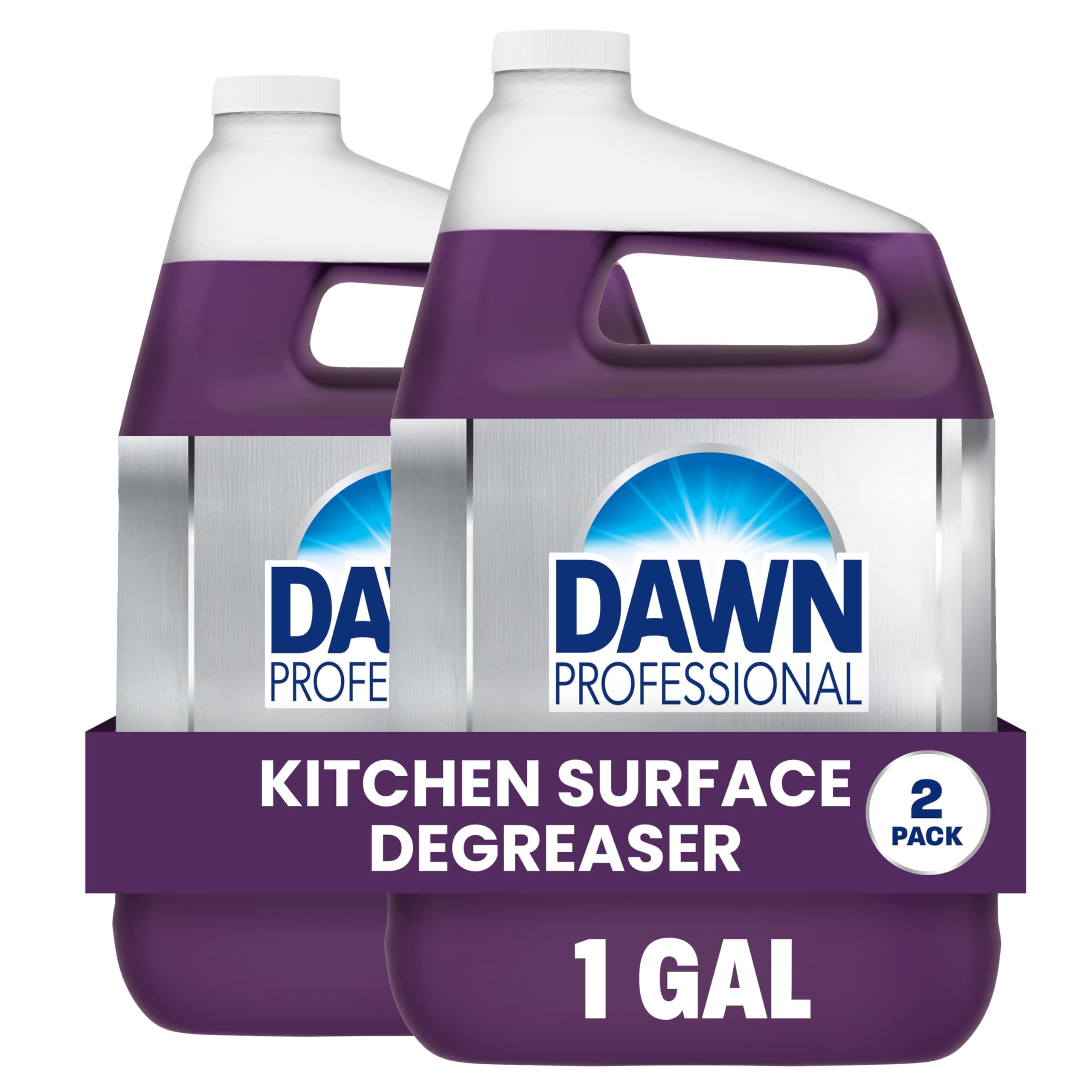 DAWN Kitchen Surface Degreaser - 1 GAL (Case of 2) - For Removing Grease Found in Commercial Kitchens & Food Service (Packaging May Vary)
