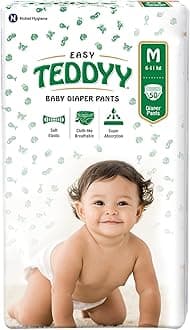 Teddyy Baby Easy Medium Diaper Pants 50 Count (Pack of 1)
