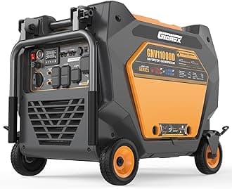 11000W Dual Fuel Inverter Generator, Gasoline or Propane Powered Portable Generator, ATS Ready, 50A Ultra Outlet, Remote Start, CO Sensor, ECO Mode, Super Quiet for Home Backup & RV Use