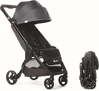 Ergobaby Metro+ Compact Baby Stroller, Lightweight Umbrella Stroller Folds Do...