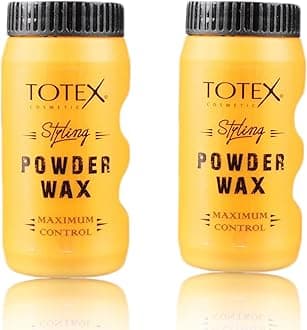 Totex Hair Styling Texturizing Powder Wax - Volumizing Thickening Dust Powder Flexible Hold Matte Look Maximum Control for Men & Woman 20 gr (Pack Of 2)