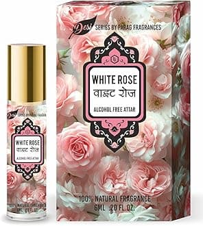 Parag Fragrances Desi Series Attars (6ml, White Rose)