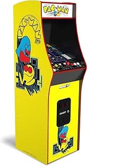 PAC-Man Deluxe Arcade Machine for Home - 5 Feet Tall - 14 Classic Games