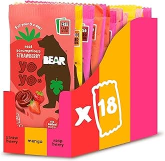 Variety Pack Yoyos - Dried Fruit Rolls - Healthy - Vegan - 20g -18 packs