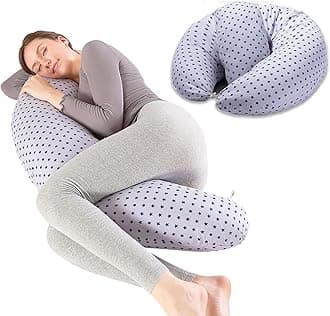 Chilling Home Nursing Pillow, Multifunctional Pregnancy Pillows&Nursing Pillow for Breastfeeding, Baby Lounger Pillow for Newborn, Breast Feeding Pillow Support for Mom and Baby,Removable Cover