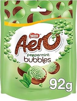 Bubbles Peppermint Mint Chocolate Sharing Pouch, 92 g