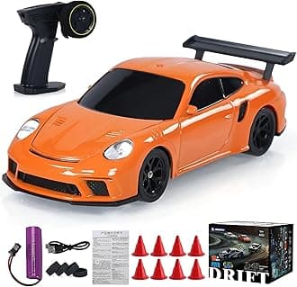 Remote Control Car, 2.4GHz High Speed 15KM/H RC Cars Toys,1/43 Scale Mini RC Drift Car, RTR Mini Racing Vehicle for Adults - Indoor/Outdoor Use (4303 1Battery Box)