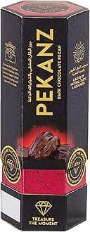 Dark Chocolate-Coated Pecan Bites 50g Box | Gourmet Snack & Elegant Gift for Celebrations and Special Moments