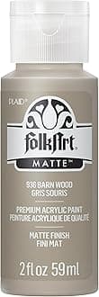 FolkArtAcrylic Paint in Assorted Colors (2 oz), 936, Barn Wood