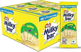 MILKYBAR, Yummy Creamy Treat, Made with Milk, (30 Units x 12.5g), Pack of 2, 750g, Box