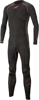 RIDE TECH LITE 1PC UNDERSUIT (M/L, BLACK RED)