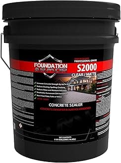 Armor S2000 Sodium Silicate Concrete Sealer and Surface Hardener (S2000-5 Gallon Pail)