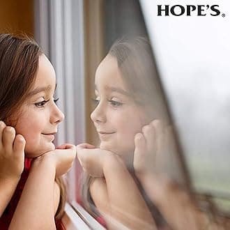 HOPE'S Perfect Glass Cleaner Spray, Streak-Free, Ammonia-Free Window, Mirror, Screen, Tinted Glass, and Shower Door Cleaner, Indoor and Outdoor Glass Surfaces, 32 Fl Oz, Pack of 12