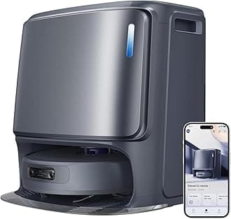 NARWAL Freo Z Ultra Robot Vacuum and Mop Combo, Dual RGB Cameras and Chips, AI Avoidance, 12000Pa Suction, Adaptive Hot-Water Self Wash & Self Emptying, Pet Hair, Quiet, G