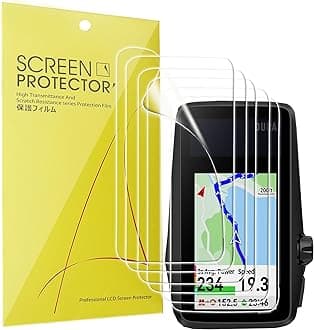 Compatible for COROS DURA Screen Protector, Full Coverage TPU Clear Film Compatible for COROS DURA (6 pack)