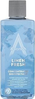 Astonish 3 in 1 Multi-Purpose Super Concentrated Disinfectant with Long Lasting Fragrance, Linen Fresh, 300ml