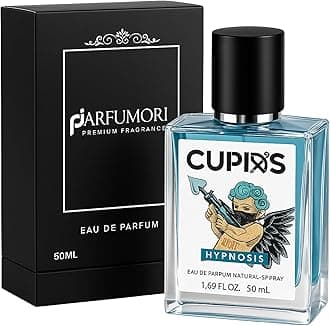 Cupid Hypnosis 3.0 Luxury Cologne Fragrance For Men | 𝐎𝐫𝐢𝐠𝐢𝐧𝐚𝐥 𝐂𝐮𝐩𝐢𝐝 Pink New Luxe Formulation | Magetic Charm | Long Lasting Perfume - 50ml (Cupid Blue 3.0)