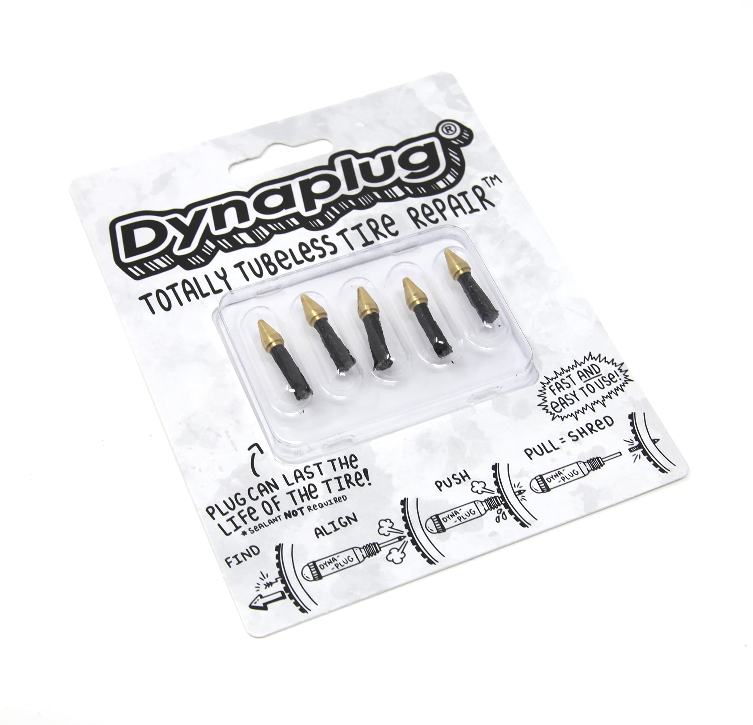 Dynaplug Soft Tip Bicycle Plugs x 5