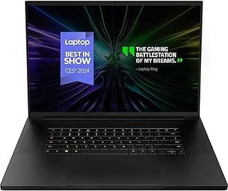 Razer Blade 18 Gaming Laptop: NVIDIA GeForce RTX 4080 - Intel Core i9 14900HX 14th Gen CPU - 18” QHD+ 300 Hz Mini LED Display - 32GB RAM - 1TB SSD - Thunderbolt 5 - Chroma RGB - Snap Tap