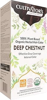 Cultivator's Organic Herbal Hair Colour - Deep Chestnut 100g