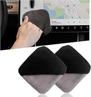 Car Screen Cleaner, Microfiber Auto Screen Cleaning Pad, Foldable Touch Screen Cleaner Cloth for Vehicle Dashboard LCD Display, Interior Car Accessories