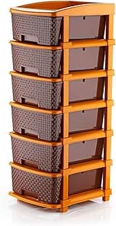 6 Xl Multipurpose Drawer Plastic Modular Chest Storage Organizer Home, Office, Parlor, School, Doctors, Home And Kids (6Xl)