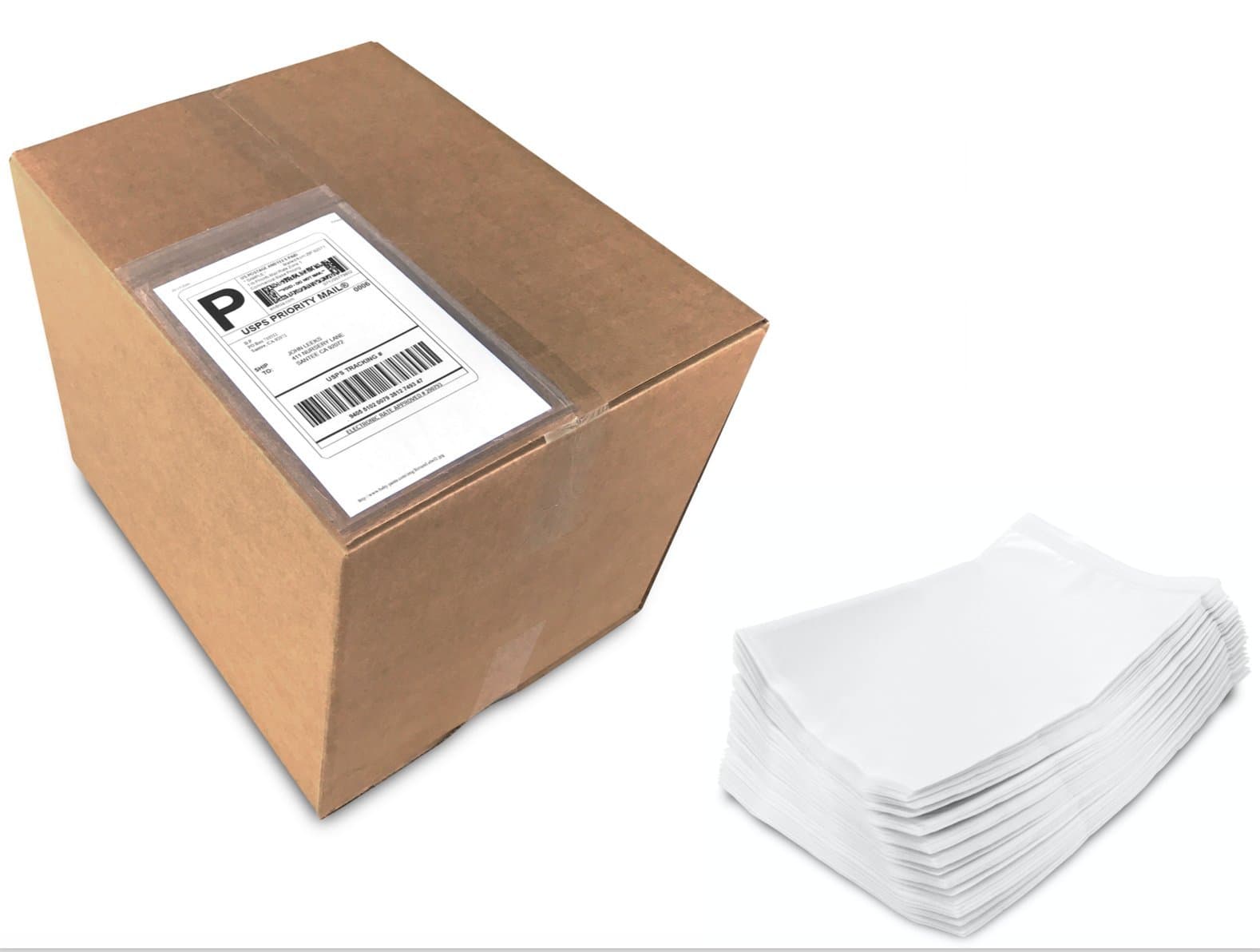 Packing List Envelopes (6" x 9" Inside Dimensions) - Pack of 100