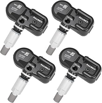 CDWTPS TPMS Tire Pressure Monitor Sensor, 4-Pack fit Toyota Lexus Camry Scion-Avalon, Camry, Corolla, Highlander, Prius, Rav4,Yaris, ES LS GS Series Replace#4260733011 PMV-107J-315MHZ