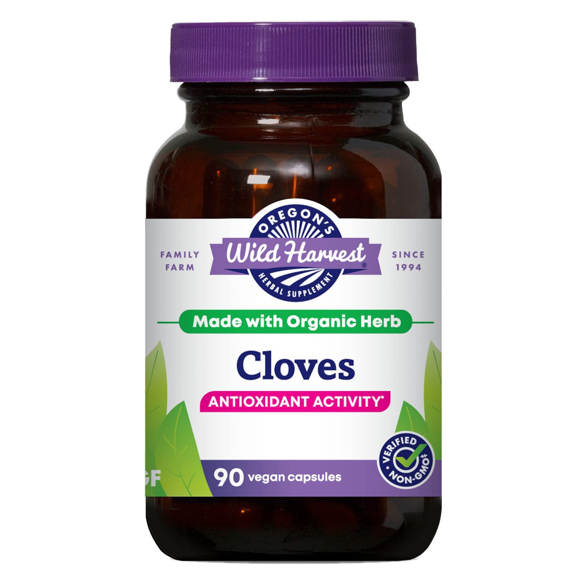 Cloves Organic, 90 Count