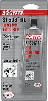Rock-Tite 59630 Super Flex Silicone (Heat Resistant Type) 2.7 fl oz (80 ml)