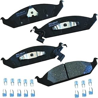 BENDIX SBC650 Stop By Brake Pad for Car Brakes, 4 Pack