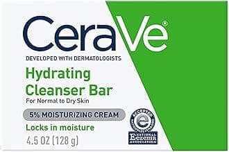 Cerave Hydrating Cleanser Bar For Dry to Normal Skin, 130ml by CeraVe