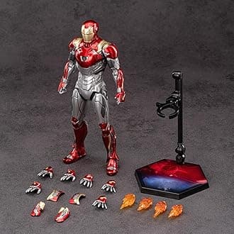 testbrandsZD Toys 1/10 Scale Iron Man MK47 Action Figure