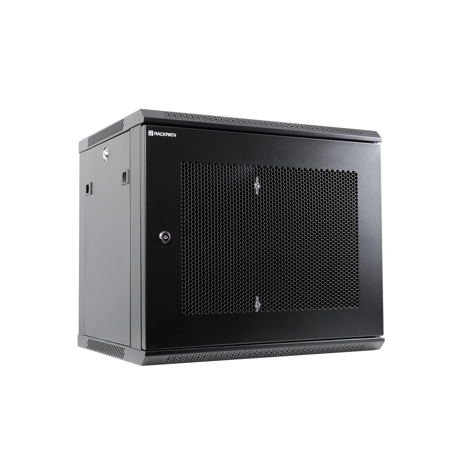 9U Wall Mount Perforated Door