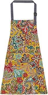 FAIRYGATE Aprons for Women Unisex Adjustable Apron Cooking Kitchen Chef for Home Kitchen Restaurant Coffee House