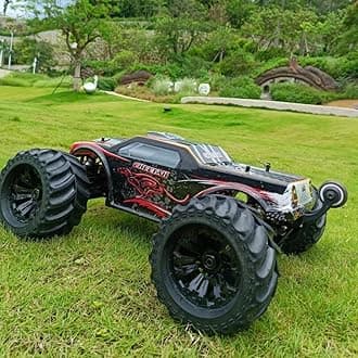 JLBRACINGRC (11101-rtr) - 1/10 Scale Remote Control Truck 80KM/H Super Speed 4WD 2.4GHZ RC Monster Truck 4x4 Off Road Waterproof RTR Brushless Electric Radio Controlled Toy RC Racing Car for Adults...