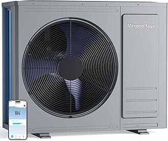 30100BTU Swimming Pool Heat Pump, 10000 Gallon Electric Pool Heater Above and Inground Pool,WiFi App Control, Heating or Cooling Pool Heater 220V/60Hz