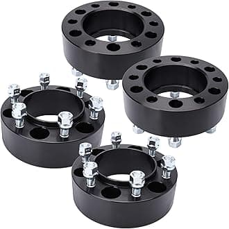 IRONTEK 2in 6x139.7mm Hubcentric Spacers (12x1.5 Studs, 106mm Hub Bore) 6x5.5 Wheel Spacer Adapters Fit for Toyota Tacoma/ 4Runner/ Tundra/FJ Cruiser; for Lexus GX460 GX470 (4PCS)
