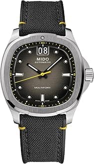 Multifort TV Big Date - Swiss Automatic Watch for Men - 40mm Case with Transparent Caseback