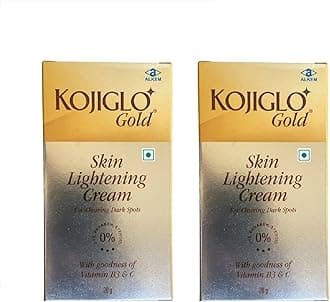 Koji-glo | Gold | Skin lightening Cream (Pack of 2) (20gm)